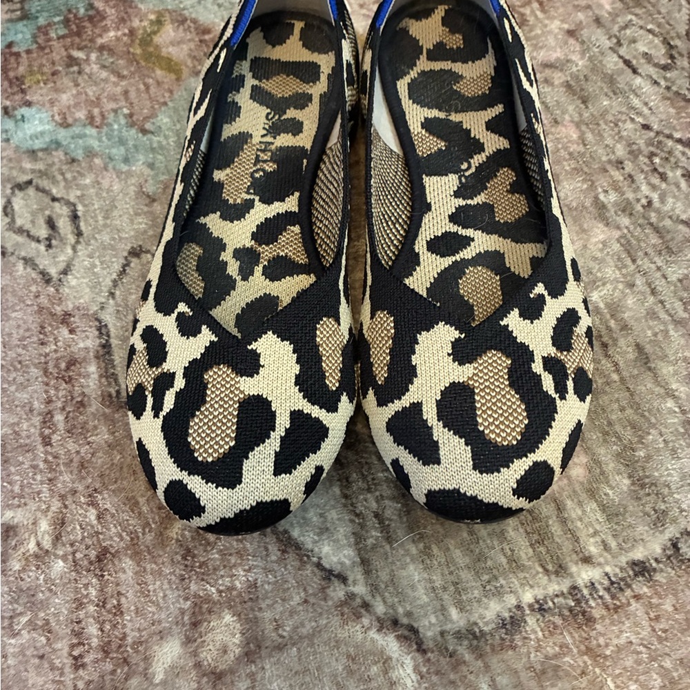Rothy’s Leopard Flats